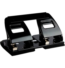 Дырокол "7604", до 30 листов, на 4 отверстия,  металлический корпус