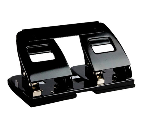 Дырокол "7604", до 30 листов, на 4 отверстия,  металлический корпус