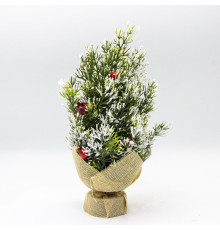 Елочка декоративная "Wintersbite" настольная, 24см.