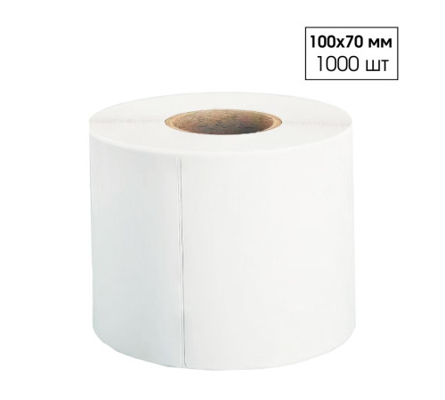 Этикетки полипропиленовые 100х70 мм (1000 шт/рулон)