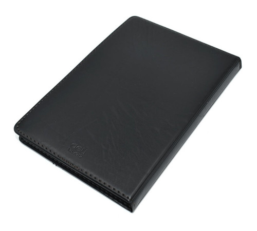 Ежедневник недатированный Deli, 32К 190х130 мм, 120 листов, кожзам, черный