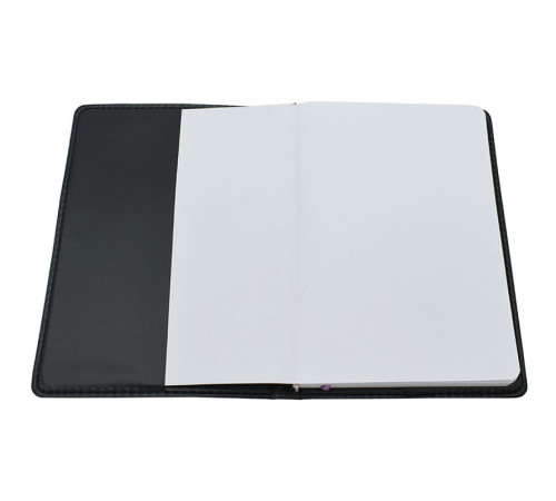 Ежедневник недатированный Deli, 32К 190х130 мм, 120 листов, кожзам, черный