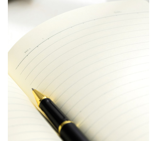 Ежедневник недатированный Deli А5, 240 страниц, 80 г/кв.м., черный