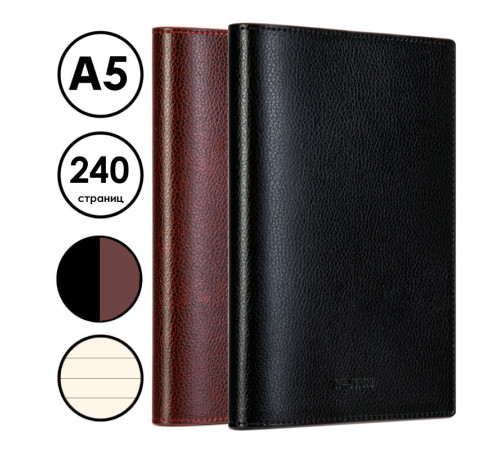 Ежедневник недатированный Deli "Nusign" А5, 120 страниц, мягкая обложка, ассорти