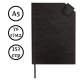 Ежедневник недатированный "CHARM" А5, 352 страницы, черный