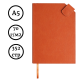 Ежедневник недатированный "CHARM" А5, 352 страницы, оранжевый