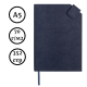 Ежедневник недатированный "CHARM" А5, 352 страницы, синий