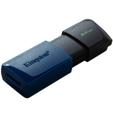 Флеш-память USB Kingston 64GB, DTXM/64, синий