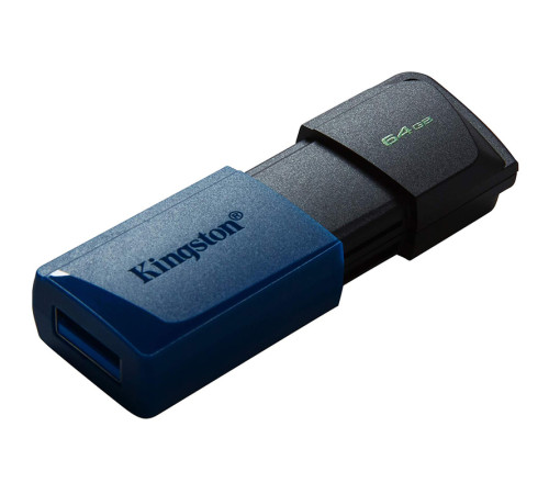 Флеш-память USB Kingston 64GB, DTXM/64, синий