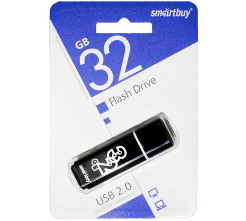 Флеш-память USB Smartbuy 32GB Glossy series