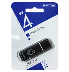 Флеш-память USB Smartbuy 4GB Glossy series