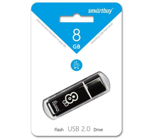 Флеш-память USB Smartbuy 8GB Glossy series