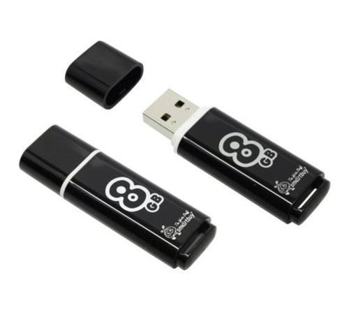 Флеш-память USB Smartbuy 8GB Glossy series