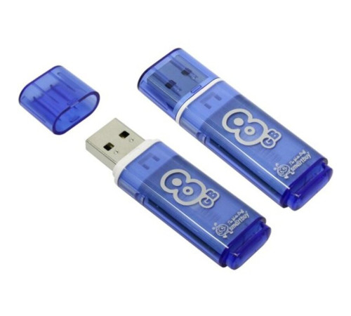 Флеш-память USB Smartbuy 8GB Glossy series
