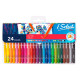 Фломастеры Deli " i Select", 24 цвета, PVC упаковка, европодвес