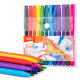 Фломастеры Deli  "ColoRun", 12 цветов
