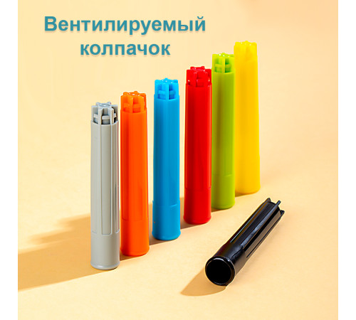 Фломастеры Deli "ColoRun", 24 цвета, картон