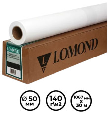 Фотобумага рулонная Lomond "Matt" (1067 мм х 30 м х 50 мм) 140 г/м2