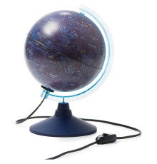 Глобус Звездного неба Globen, 21 см, c подсветкой на круглой подставке