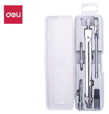 Готовальня Deli, 5 предметов в футляре