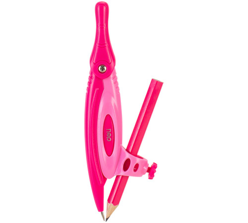 Готовальня Deli "Peoneer", 8 предметов, 128х221х17 мм, европодвес