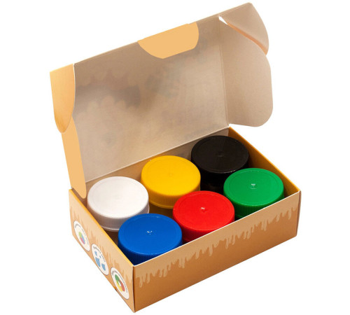 Гуашь Silwerhof "Монстрики", 6 цветов, 20 мл, картон