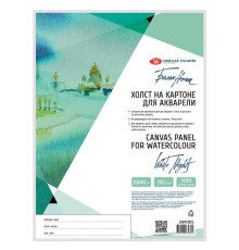 Холст акварельный на картоне ЗХК "Белые ночи", 30х40 см, грунтованный, хлопок