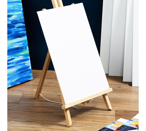 Холст на картоне DELI "Finenolo", 30х40 см, 280 г/м2, мелкое зерно, хлопок