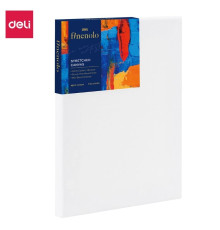 Холст на подрамнике DELI "Finenolo", 18х24 см, 280 г/м2, мелкое зерно, хлопок