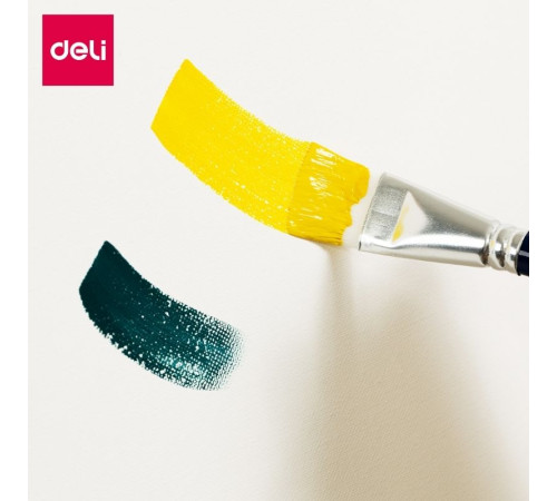 Холст на подрамнике DELI "Finenolo", 18х24 см, 280 г/м2, мелкое зерно, хлопок