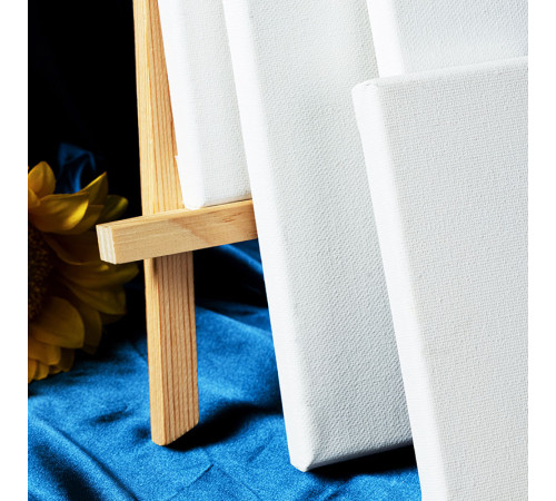 Холст на подрамнике DELI "Finenolo", 30х40 см, 280 г/м2, мелкое зерно, хлопок