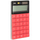Калькулятор настольный DELI "1589" 12 разрядный, 166х104х15 мм, красный