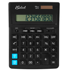 Калькулятор настольный DELI "i Select" "М777" 12 разрядный, 205,2х155,6х34,5 мм, черный