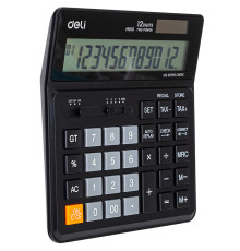 Калькулятор настольный DELI "М01020" 12 разрядный черный