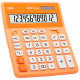 Калькулятор настольный DELI "М888" 12 разрядный, 202х159х31 мм, оранжевый