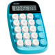 Калькулятор настольный DELI "TE35" 10 разрядный, 151х91х35 мм, синий