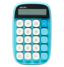 Калькулятор настольный DELI "TE35" 10 разрядный, 151х91х35 мм, синий