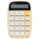 Калькулятор настольный DELI "TE35" 10 разрядный, 151х91х35 мм, желтый