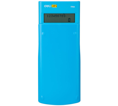 Калькулятор научный DELI "1710", 10+2 разряда, 240 функций, 165х88х23 мм, синий