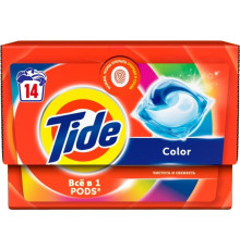 Капсулы для стирки Tide "Альпийская свежесть" 14х16, 8 г