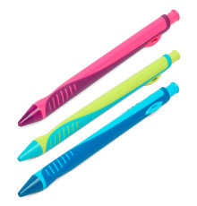 Карандаш механический DELI "Neon", 0,5 мм, трехгранный корпус, ассорти