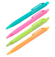 Карандаш механический DELI "Scribe", 0,7 мм, трехгранный корпус с ластиком, ассорти