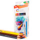 Карандаши акварельные Deli "Color Emotion", 12 цветов, картон