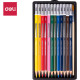 Карандаши акварельные Deli "Color Emotion", 12 цветов, картон
