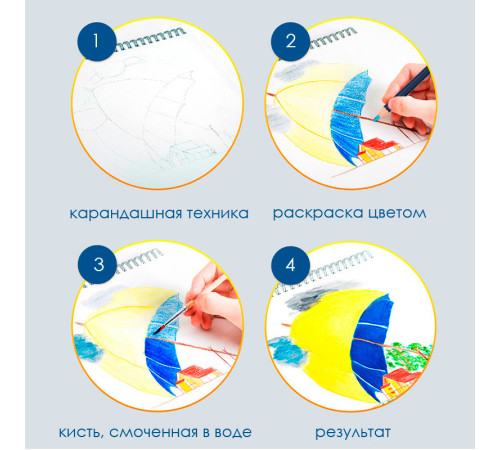 Карандаши акварельные Deli "Finenolo", 24 цвета, в метал. коробке
