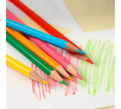 Карандаши цветные Deli " i Select", 24 цвета, картон