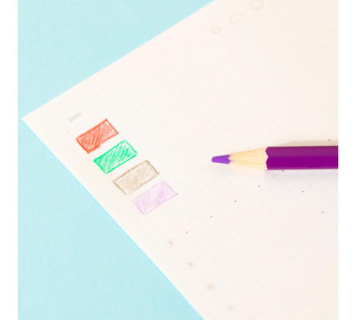 Карандаши цветные Deli "Bingoo", 24 цвета, картон