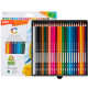 Карандаши цветные Deli "Color Emotion", 24 цвета, картон
