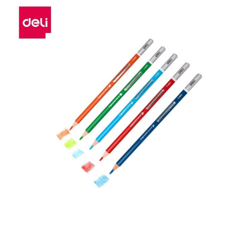 Карандаши цветные Deli "Color Emotion", 24 цвета, в метал. коробке