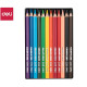 Карандаши цветные Deli "Color Kids", 12 цветов, трехгранные,  картон